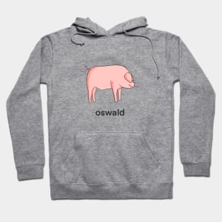 Funny pig Oswald Hoodie